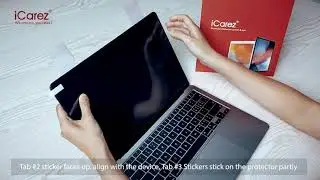 iCarez Anti glare Matte screen protector for Macbook