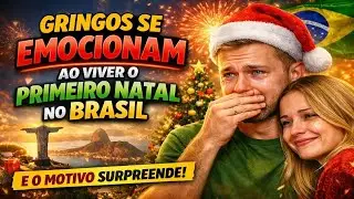 Gringos se Emocionam ao Viver o Primeiro Natal no Brasil e o Motivo Surpreende