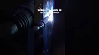 como soldar na posi&ccedil;&atilde;o 3G vertical ascendente com mig Mag. #solda #welder#welding #soldagem #tig