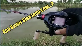 test reel bc kastking megatron long cast . apakah bisa long casss....????