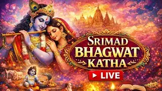 LIVE Shrimad Bhagwat Katha With - Pandit Vivek ji 📿 #bhagwatkathalive #bhaktipath #thakurji #krishna