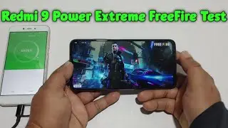 Redmi 9 Power FREEFIRE Battery Drain Test | Redmi 9 Power FREEFIRE GamePlay Test |Redmi 9 Power PUBG
