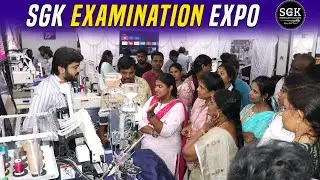 SGK Examation Expo | Differnt Types Of Embroidery Mechaines Explain | #embroiderymachine #explore
