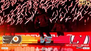 NHL 25 (PS5) Philadelphia Flyers vs. New Jersey Devils [4K ULTRA HD | GODLIKE QUALITY]
