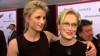 Ricki and The Flash: Mamie Gummer & Meryl Streep Movie Premiere Interview | ScreenSlam
