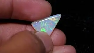 Australian Opal Stone, Certified Opal Gemstone