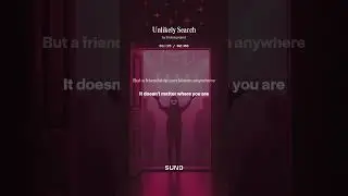 Unlikely Search #pop #hope #connection
