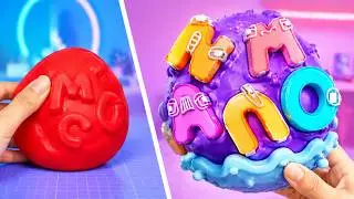 Alphabet Lore Origin! *ASMR Slimes And Satisfying Fidgets*