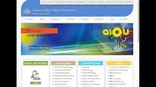 B.A & Associate Degree Online Admission Tutorial-Aiou Admission Antumn 2021-Allama Iqbal Universtity