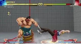 StreetFighterV CPT2020コスルシアに本田の鯖折り～世界で一番Hな鯖折り～