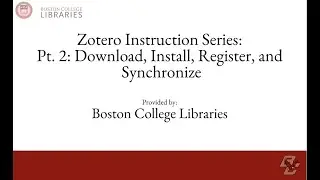 Zotero Series Pt.  2: Downloading and Installing Zotero