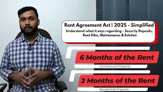 New Rental Agreement Act 2025 - Explained | Eviction, Maintenance, Security Deposit - Digital Onkar 