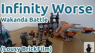 LEGO Infinity War Wakanda Battle, the brick film SSUS: s01e09 (Super Secret Universe Series #015) 🎥