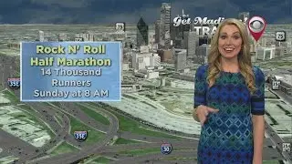 Rock N' Roll Half Marathon Traffic Map