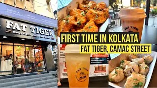 Fat Tiger is now in Kolkata | I had great Mutton Momo and Gravy Momo 😍 | What is Cheese tea? | Bu...