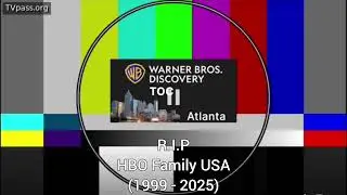 HBO Family USA Closedown (August 15, 2025 11:00 PM ET)
