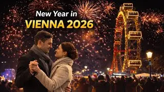 Vienna New Year 2026 🇦🇹🎆 Countdown & Celebration | Walking Tour 4K | وین سال نو 2026ا