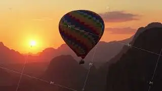 Aerial reveal of Vang Vieng valley, cinematic shot rising over lush tropical jungle to uncover