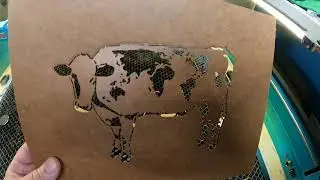 Cutting stencils for World Cow