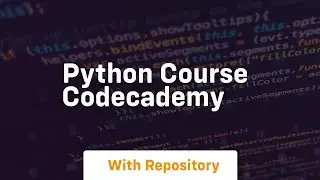 python course codecademy