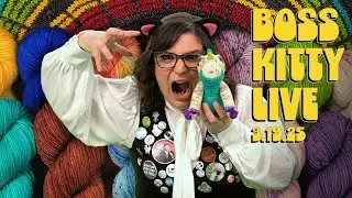 Boxed Set Updates and Yarn Crawl News! | Boss Kitty Live | 3.19.25