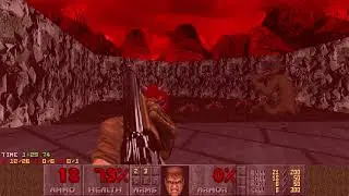 Doom - E3M1(DSDA port) with Doom Beta OPL MIDI music(Fast Monsters in Ultra-Violence)