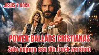 SOLO ESPERO ESE D&Iacute;A - Rock Cristiano - power ballad -  🙏🎸 JES&Uacute;S Y ROCK🙌