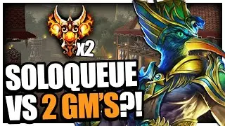 Can I Solo-Queue Carry VS. 2 GM'S?! - Ranked Joust - Smite