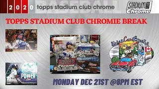 UrbanCardBreaks - 2020 Stadium Club Chromie Break!