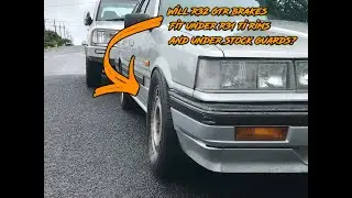 R31 Skyline Wagon: R32 GTR Front Brake Swap Part 1 - FGep76