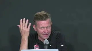 Canada Soccer Head Coach speaks after defeating 1-0 to Guatemala #canada 