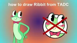 How to draw Ribbit | The Amazing Digital Circus (TADC)