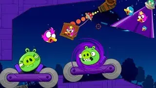 Angry Birds Collection Cannon 4 - SHOOT BAD PIGS IN BLACK HOLE! FORCE TO RESCUE BIRDS!