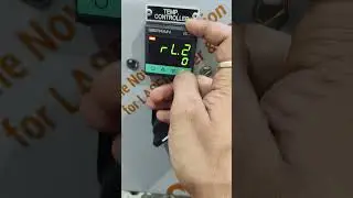 Gefran 600 pid parameters setting #testing #quality #electrical #electronics #technical #heater