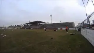 Entrenamiento porteros CF Fuenlabrada con Isma Gil, Sergio Moya y Jaime Mart&iacute;n