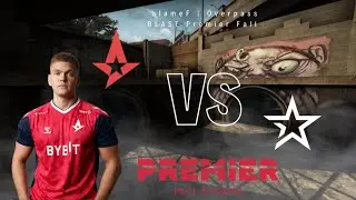 CS:GO POV blameF (27-6) | ASTRALIS vs COMPLEXITY | Overpass Map 2 | BLAST Premier Fall Groups 2023