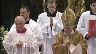 Intronizzazione mass (24/04/2005) - Papa Benedetto XVI