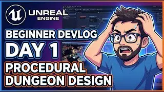 UE5 Beginner Devlog &ndash; Day 1 of Procedural Dungeon Design