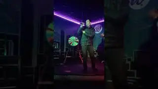 Daniel Larson sings colder weather by Zac Brown band live January 2022 Denver Colorado at whispers