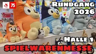RUNDGANG im gr&ouml;&szlig;ten Spieleparadies - Spielwarenmesse 2026 - Rundgang Halle 1
