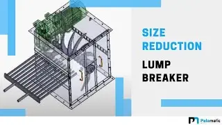 Industrial lump breaker - 3D view - Crushing | Palamatic Process Inc.