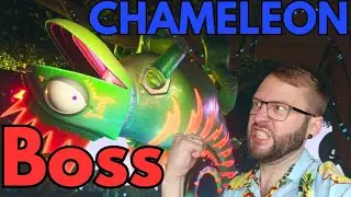Astro Bot Chameleon Mecha Leon Boss Fight
