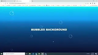 bubbles background animation #Shorts #css #animation #background #colors #bubble