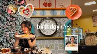 birthday vlog diaries | fun walk, korean bbq, cute photobooth 🍰