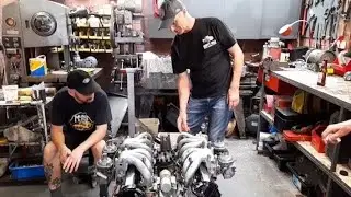 Rusty Gold Special: 188 V12 Jag Bike  Motor.