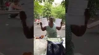 Woman in wingate park is told her permit to sell food within the park during a concert in NYC