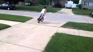 Dominick Planking On Bike!!!