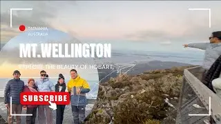 Tasmania In Winter || Kunanyi/Mount Wellington, Hobart, Tasmania, Australia || Best Place To Visit