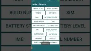 Device Information In Tutorialsee