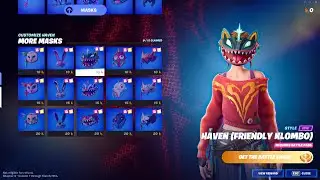All 30 Haven's MASK STYLES in Fortnite Chapter 3 Season 1
